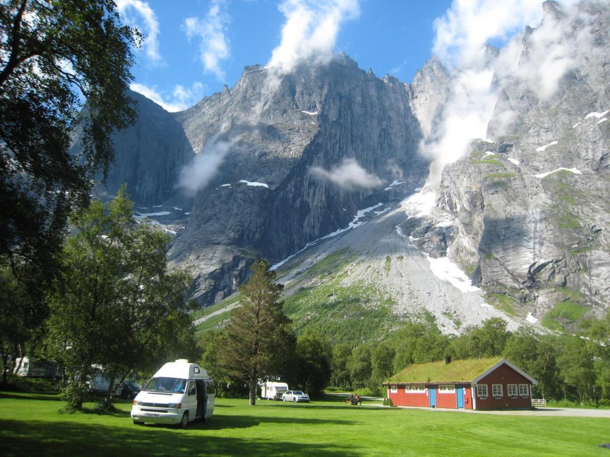 אנדלסנס Trollveggen Camping מראה חיצוני תמונה